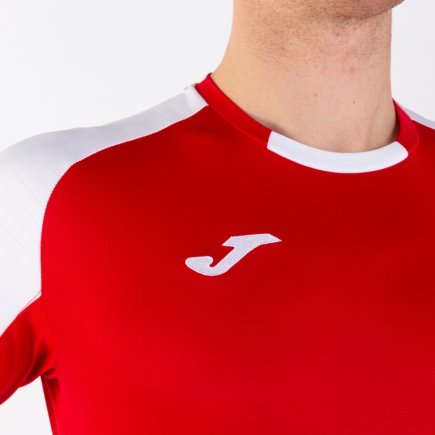 Футболка ігрова Joma ESSENTIAL 101105.602 колір: червоний/білий