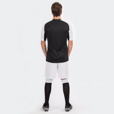Футболка игровая Joma ESSENTIAL 101105.102 цвет: черный/белый