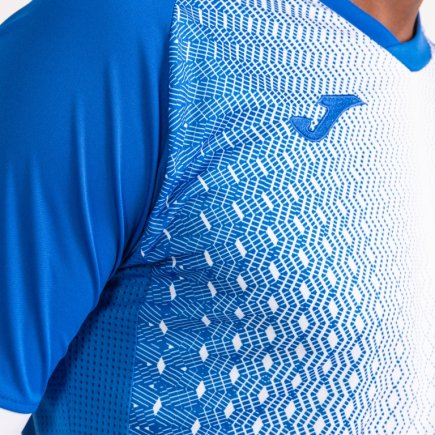 Футболка игровая Joma SUPERNOVA 101284.702 цвет: синий/белый