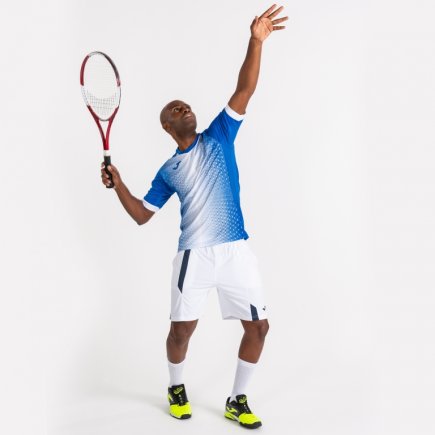 Футболка игровая Joma SUPERNOVA 101284.702 цвет: синий/белый