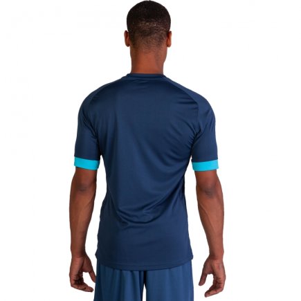 Футболка ігрова Joma SUPERNOVA 101284.342 колір: темно-синій/бірюзовий