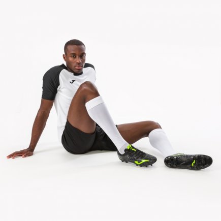 Футболка ігрова Joma ESSENTIAL 101105.201 колір: чорний/білий