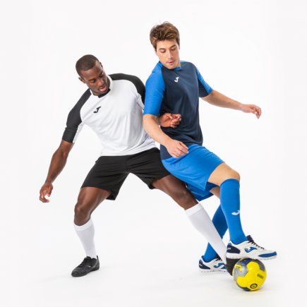 Футболка ігрова Joma ESSENTIAL 101105.201 колір: чорний/білий