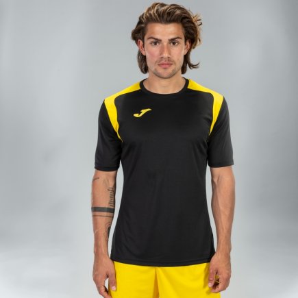 Футболка Joma CHAMPION V 101264.109 колір: чорний/жовтий