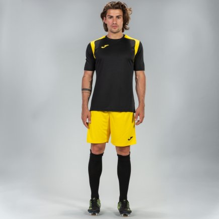 Футболка Joma CHAMPION V 101264.109 колір: чорний/жовтий