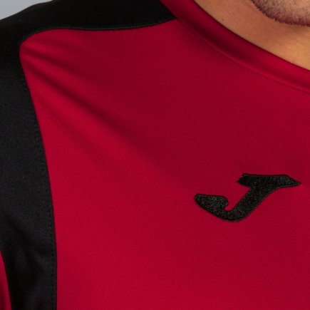 Футболка Joma CHAMPION V 101264.601 колір: бордовий/чорний