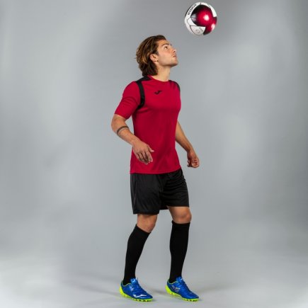 Футболка Joma CHAMPION V 101264.601 колір: бордовий/чорний