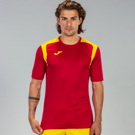 Футболка Joma CHAMPION V 101264.609 колір: червоний/жовтий
