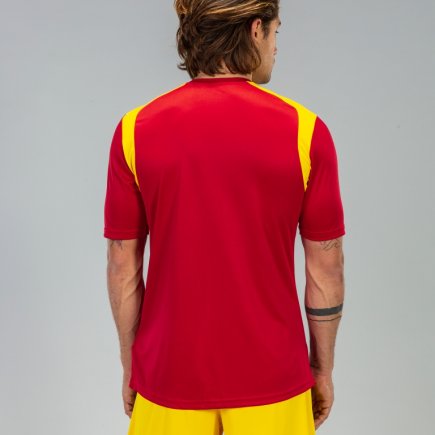 Футболка Joma CHAMPION V 101264.609 колір: червоний/жовтий