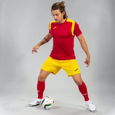 Футболка Joma CHAMPION V 101264.609 колір: червоний/жовтий