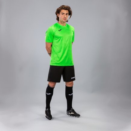 Футболка игровая Joma GRAFITY 101328.020 цвет: зеленый