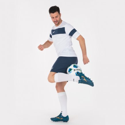 Футбольна форма Joma ACADEMY II 101349.203 колір: білий/темно-синій