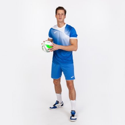 Футболка игровая Joma Hispa II 101374.702 цвет: голубой