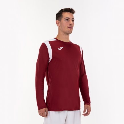 Футболка Joma CHAMPION V 101375.672 колір: бордовий/білий
