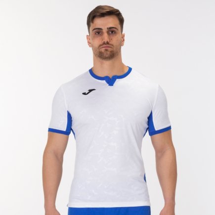 Футболка Joma Toletum II 101476.207 колір: білий/синій