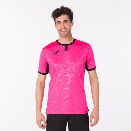Футболка Joma Toletum II 101476.031 колір: рожевий/чорний