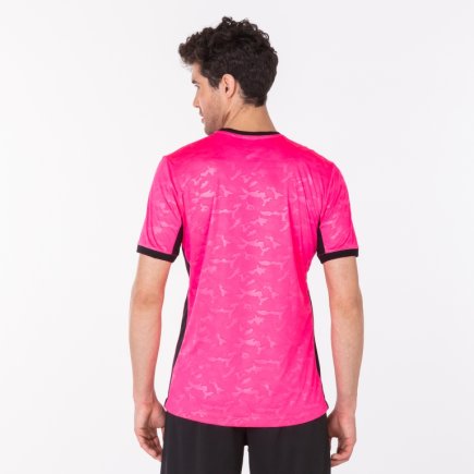Футболка Joma Toletum II 101476.031 колір: рожевий/чорний