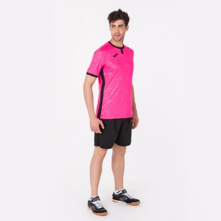 Футболка Joma Toletum II 101476.031 колір: рожевий/чорний