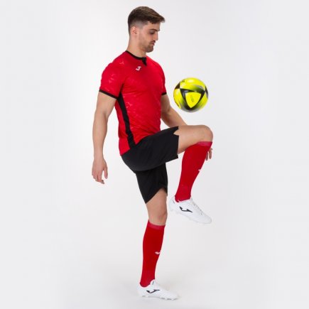 Футболка Joma Toletum II 101476.601 колір: червоний/чорний