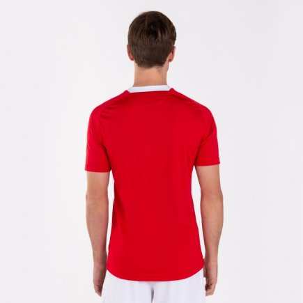 Футболка Joma Flag II 101465.602 цвет: красный/белый