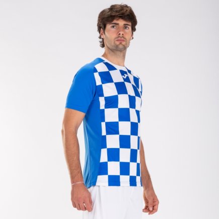 Футболка Joma Flag II 101465.702 колір: синій/білий