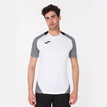 Футболка Joma Essential II 101508.201 колір:білий/сірий/чорний