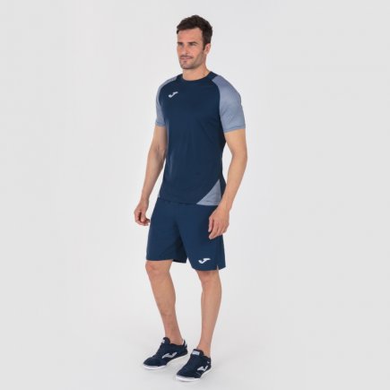 Футболка Joma Essential II 101508.332 цвет: темно-синий