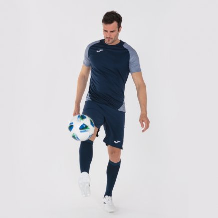 Футболка Joma Essential II 101508.332 цвет: темно-синий