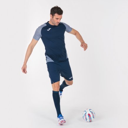 Футболка Joma Essential II 101508.332 цвет: темно-синий