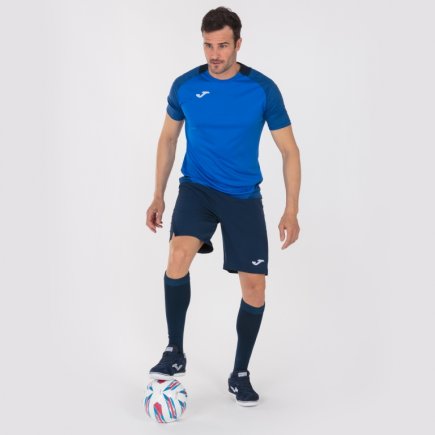 Футболка Joma Essential II 101508.703 колір: синій/темно-синій