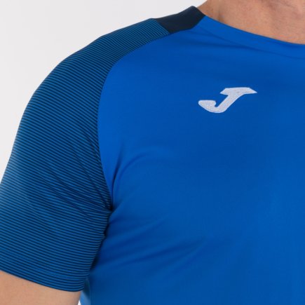 Футболка Joma Essential II 101508.703 колір: синій/темно-синій