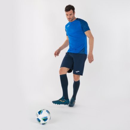 Футболка Joma Essential II 101508.703 колір: синій/темно-синій