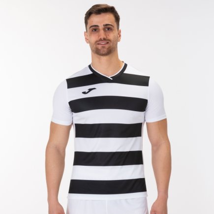Футболка Joma Europa IV 101466.201 колір: білий/чорний
