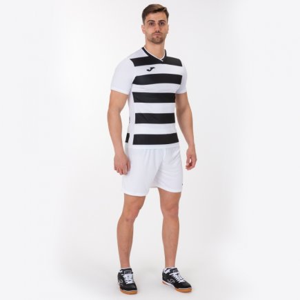 Футболка Joma Europa IV 101466.201 колір: білий/чорний