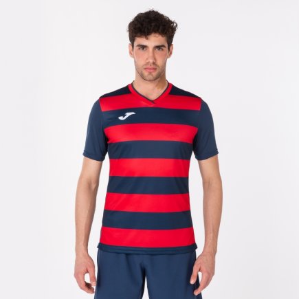 Футболка Joma Europa IV 101466.336 колір: темно-синій/червоний