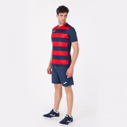 Футболка Joma Europa IV 101466.336 колір: темно-синій/червоний