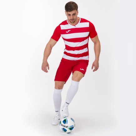 Футболка Joma Europa IV 101466.602 колір: червоний/білий