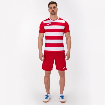 Футболка Joma Europa IV 101466.602 колір: червоний/білий