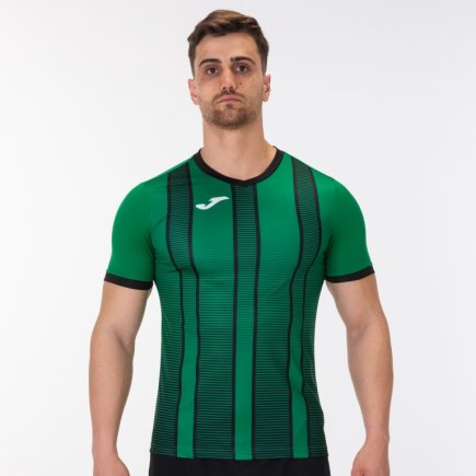 Футболка Joma Tiger II 101464.451 цвет: зеленый/черный
