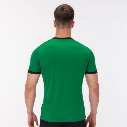Футболка Joma Tiger II 101464.451 цвет: зеленый/черный