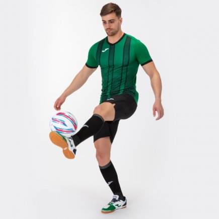 Футболка Joma Tiger II 101464.451 цвет: зеленый/черный