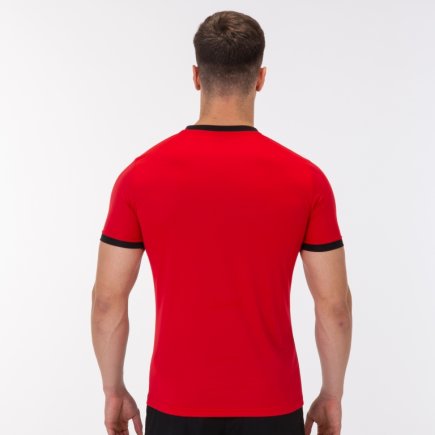 Футболка Joma Tiger II 101464.601 колір: червоний/чорний