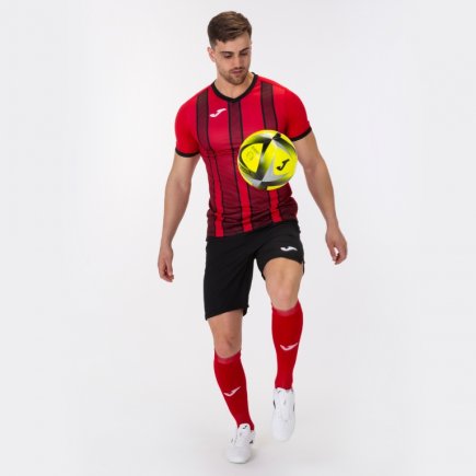 Футболка Joma Tiger II 101464.601 колір: червоний/чорний