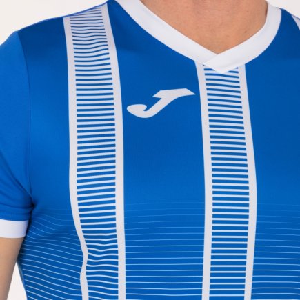 Футболка Joma Tiger II 101464.702 колір: синій/білий