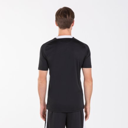 Футболка Joma City 101546.102 колір: чорний/білий