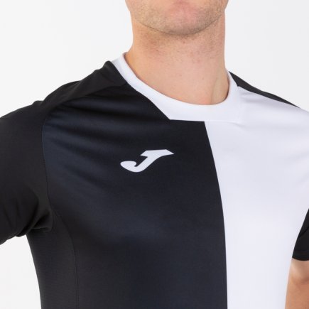 Футболка Joma City 101546.102 колір: чорний/білий