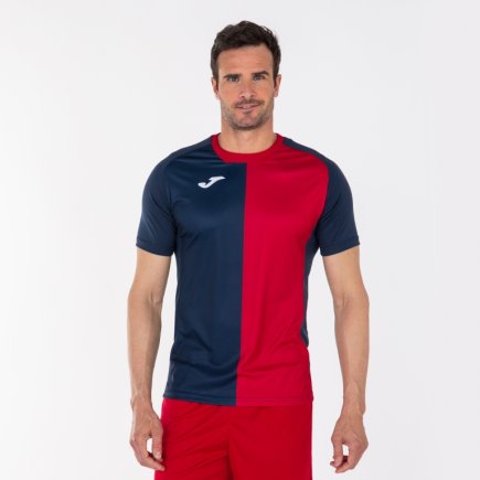 Футболка Joma City 101546.336 колір: темно-синій/червоний