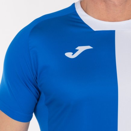 Футболка Joma City 101546.702 цвет: синий/белый