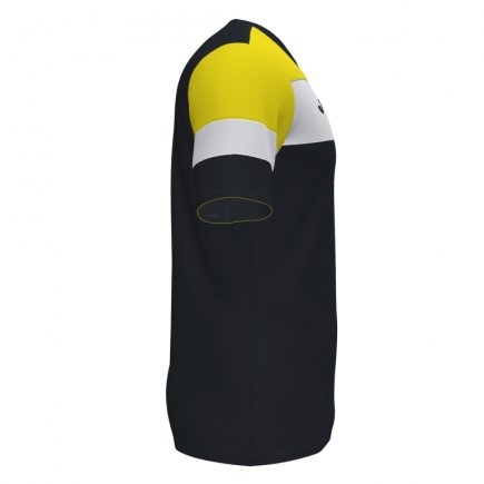 Футболка Joma Crew IV 101534.109 колір: чорний/жовтий