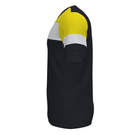 Футболка Joma Crew IV 101534.109 колір: чорний/жовтий